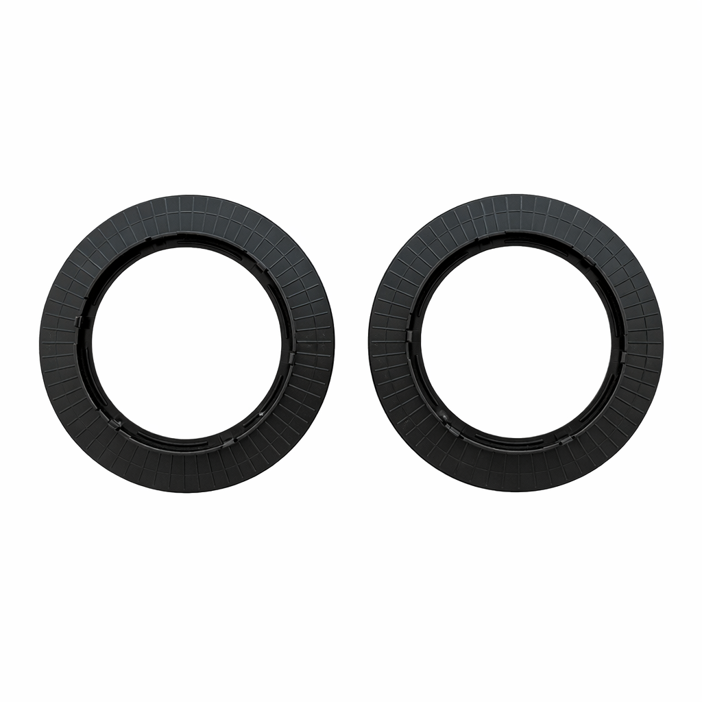 2er Set abnehmbare Halterungen für Fensterputzroboter Mikrofaser